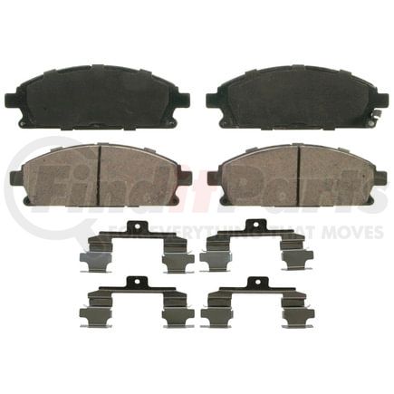 Wagner ZD855A Disc Brake Pad Set QuickStop Ceramic Disc Brake Pad Set