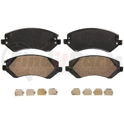 Wagner ZD856B Disc Brake Pad Set QuickStop Ceramic Disc Brake Pad Set