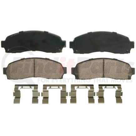 Wagner ZD833B Disc Brake Pad Set QuickStop Ceramic Disc Brake Pad Set