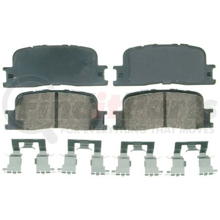 Wagner ZD885A Disc Brake Pad Set QuickStop Ceramic Disc Brake Pad Set