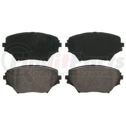 Wagner ZD862 Disc Brake Pad Set QuickStop Ceramic Disc Brake Pad Set