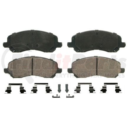 Wagner ZD866A Disc Brake Pad Set QuickStop Ceramic Disc Brake Pad Set