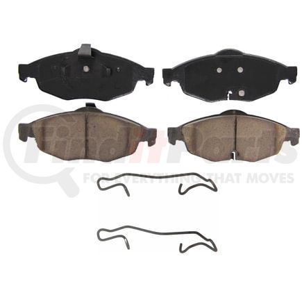 Wagner ZD869 Disc Brake Pad Set QuickStop Ceramic Disc Brake Pad Set