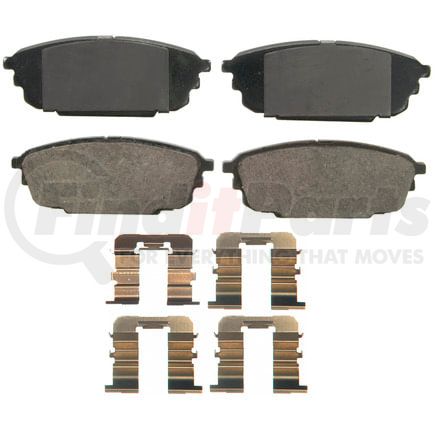 Wagner ZD892 Disc Brake Pad Set QuickStop Ceramic Disc Brake Pad Set