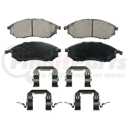 Wagner ZD888 Disc Brake Pad Set QuickStop Ceramic Disc Brake Pad Set