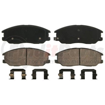 Wagner ZD955 Disc Brake Pad Set QuickStop Ceramic Disc Brake Pad Set