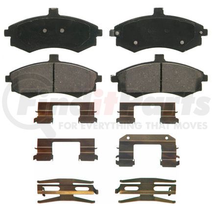 Wagner ZD941 Disc Brake Pad Set QuickStop Ceramic Disc Brake Pad Set
