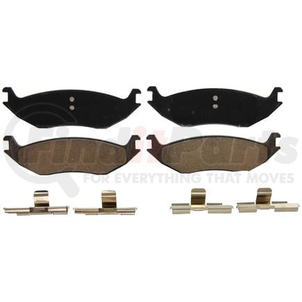 Wagner ZD967A Disc Brake Pad Set QuickStop Ceramic Disc Brake Pad Set