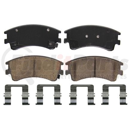 Wagner ZD957 Disc Brake Pad Set QuickStop Ceramic Disc Brake Pad Set