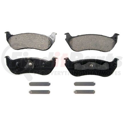 Wagner ZD981A Disc Brake Pad Set QuickStop Ceramic Disc Brake Pad Set
