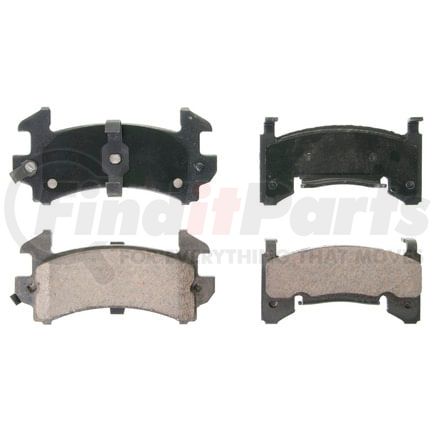 Wagner ZD988 Disc Brake Pad Set QuickStop Ceramic Disc Brake Pad Set
