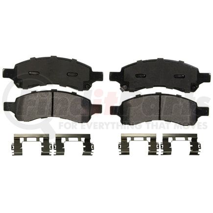 Wagner ZX1169 Disc Brake Pad Set QuickStop Semi-Metallic Disc Brake Pad Set