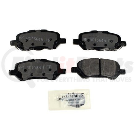 089-1894 by BECK ARNLEY - PREMIUM BRAND BRAKE PADS