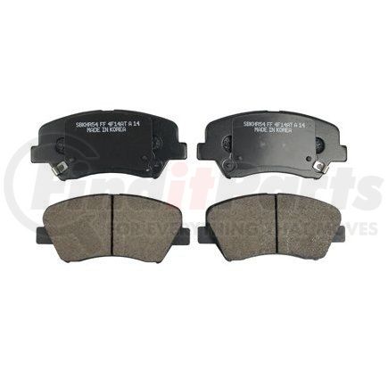 089-1950 by BECK ARNLEY - PREMIUM BRAND BRAKE PADS