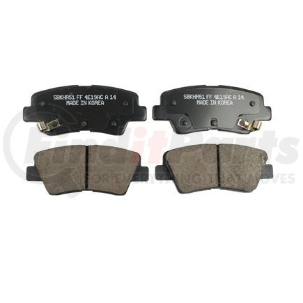 089-1956 by BECK ARNLEY - PREMIUM BRAND BRAKE PADS