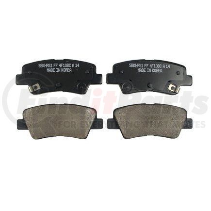 089-1973 by BECK ARNLEY - PREMIUM BRAND BRAKE PADS