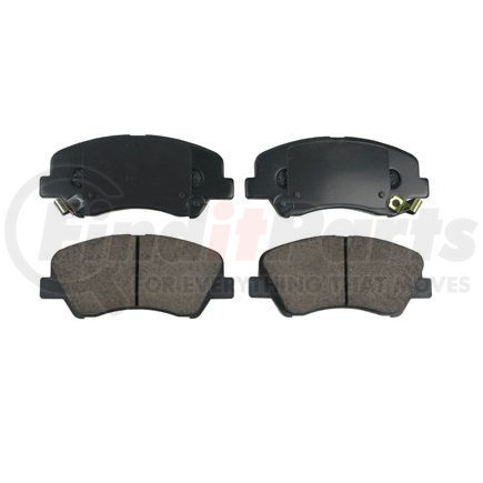 089-1975 by BECK ARNLEY - PREMIUM BRAND BRAKE PADS