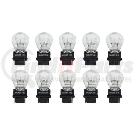 Wagner 3156 Multi-Purpose Light Bulb Wagner Lighting 3156 Standard Multi-Purpose Light Bulb Box of 10