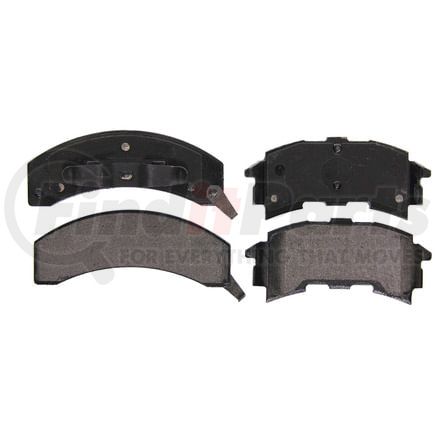 Wagner ZX262 Disc Brake Pad Set QuickStop Semi-Metallic Disc Brake Pad Set