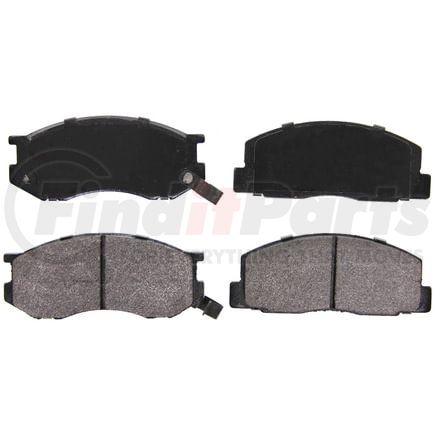 Wagner ZX263 Disc Brake Pad Set QuickStop Semi-Metallic Disc Brake Pad Set