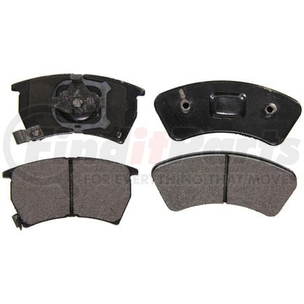 Wagner ZX348 Disc Brake Pad Set QuickStop Semi-Metallic Disc Brake Pad Set