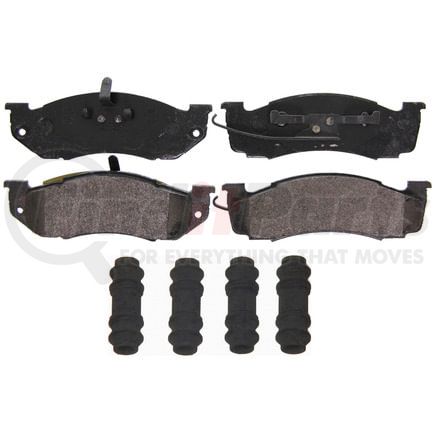 Wagner ZX385A Disc Brake Pad Set QuickStop Semi-Metallic Disc Brake Pad Set