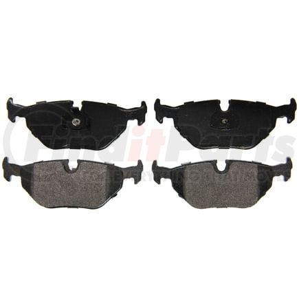 Wagner ZX396 Disc Brake Pad Set QuickStop Semi-Metallic Disc Brake Pad Set