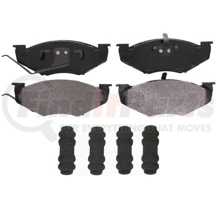 Wagner ZX414 Disc Brake Pad Set QuickStop Semi-Metallic Disc Brake Pad Set