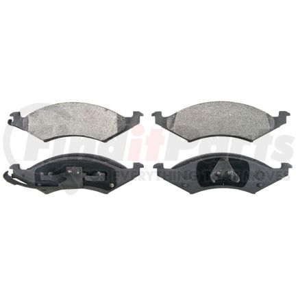 Wagner ZX421 Disc Brake Pad Set QuickStop Semi-Metallic Disc Brake Pad Set