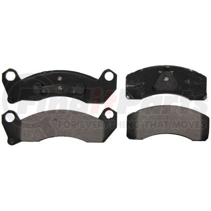 Wagner ZX431 Disc Brake Pad Set QuickStop Semi-Metallic Disc Brake Pad Set