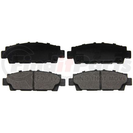 Wagner ZX488 Disc Brake Pad Set QuickStop Semi-Metallic Disc Brake Pad Set