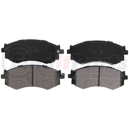 Wagner ZX462 Disc Brake Pad Set QuickStop Semi-Metallic Disc Brake Pad Set