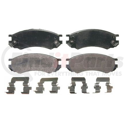 Wagner ZX507 Disc Brake Pad Set QuickStop Semi-Metallic Disc Brake Pad Set