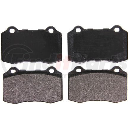 Wagner ZX592A Disc Brake Pad Set QuickStop Semi-Metallic Disc Brake Pad Set