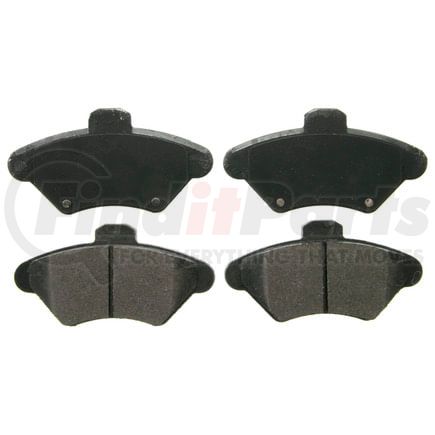 Wagner ZX600 Disc Brake Pad Set QuickStop Semi-Metallic Disc Brake Pad Set