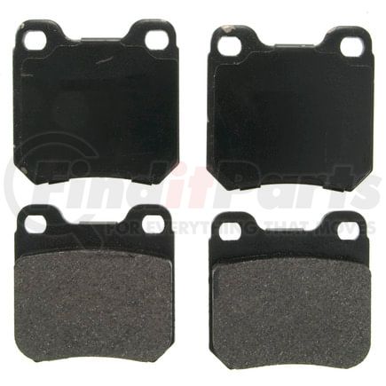 Wagner ZX709A Disc Brake Pad Set QuickStop Semi-Metallic Disc Brake Pad Set