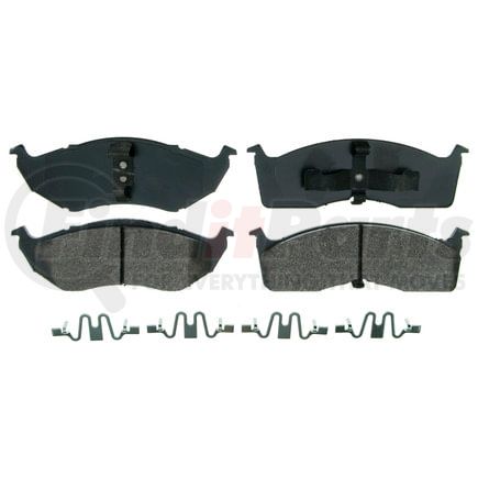 Wagner ZX730C Disc Brake Pad Set QuickStop Semi-Metallic Disc Brake Pad Set