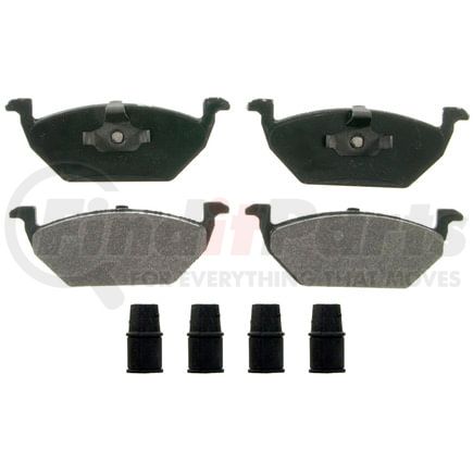 Wagner ZX768 Disc Brake Pad Set QuickStop Semi-Metallic Disc Brake Pad Set