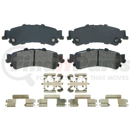 Wagner ZX792B Disc Brake Pad Set QuickStop Semi-Metallic Disc Brake Pad Set