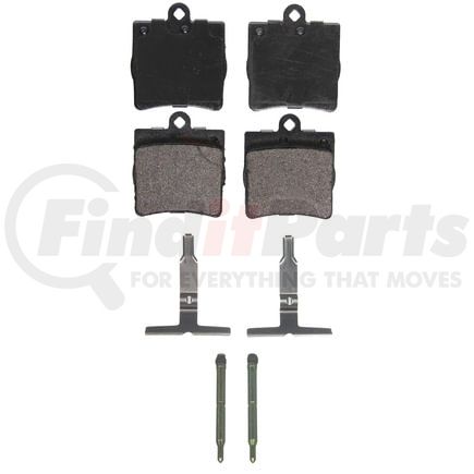 Wagner ZX779 Disc Brake Pad Set QuickStop Semi-Metallic Disc Brake Pad Set