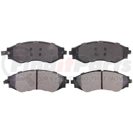 Wagner ZX797A Disc Brake Pad Set QuickStop Semi-Metallic Disc Brake Pad Set