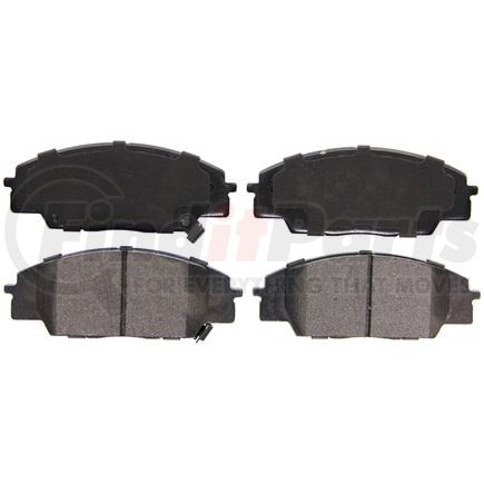 Wagner ZX829 Disc Brake Pad Set QuickStop Semi-Metallic Disc Brake Pad Set