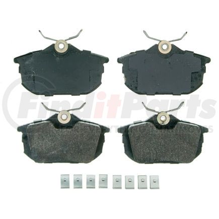 Wagner ZX838 Disc Brake Pad Set QuickStop Semi-Metallic Disc Brake Pad Set