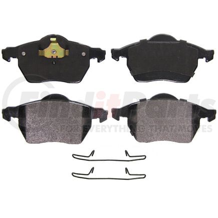 Wagner ZX840B Disc Brake Pad Set QuickStop Semi-Metallic Disc Brake Pad Set