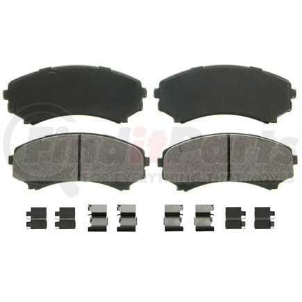 Wagner ZX867A Disc Brake Pad Set QuickStop Semi-Metallic Disc Brake Pad Set