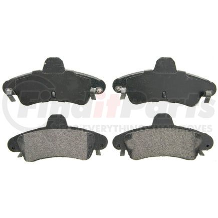 Wagner ZX899A Disc Brake Pad Set QuickStop Semi-Metallic Disc Brake Pad Set