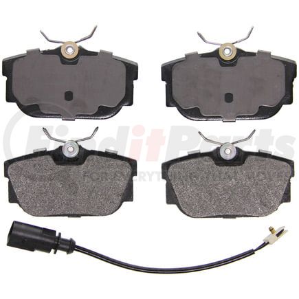 Wagner ZX877B Disc Brake Pad Set QuickStop Semi-Metallic Disc Brake Pad Set
