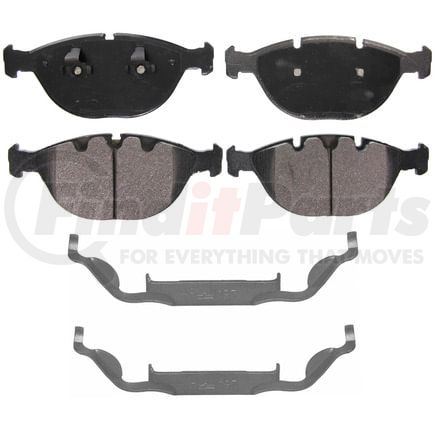Wagner ZX920 Disc Brake Pad Set QuickStop Semi-Metallic Disc Brake Pad Set