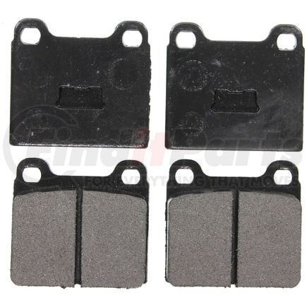 Wagner ZX96 Disc Brake Pad Set QuickStop Semi-Metallic Disc Brake Pad Set