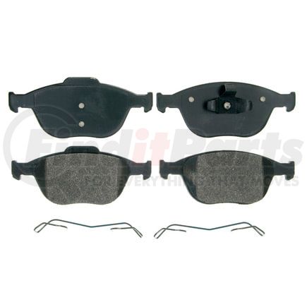 Wagner ZX970 Disc Brake Pad Set QuickStop Semi-Metallic Disc Brake Pad Set